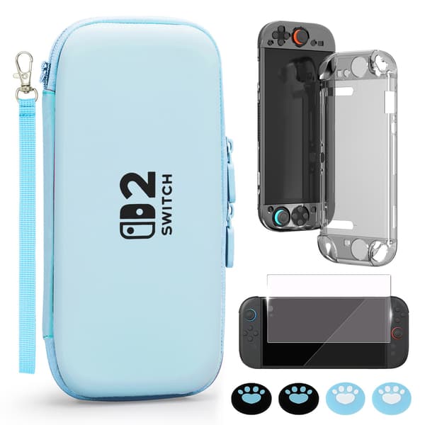 Kantolaukkusetti Switch 2 -konsolille, sininen 328 Blue
