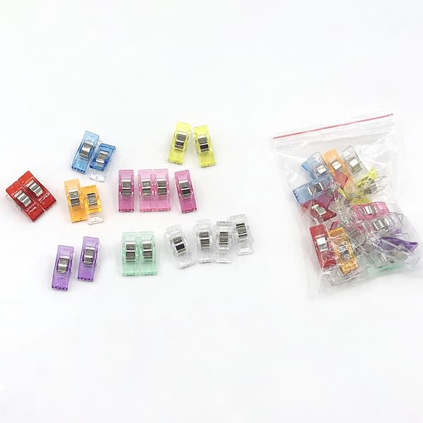 Syklips 20-pak MultiColor 34 MultiColor