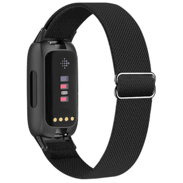 Fitbit Inspire 3 armbånd i nylon Sort 7 Black