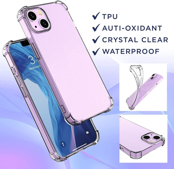 iPhone 13 mobilskal TPU Transparent 27