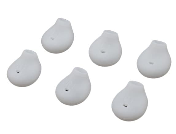 In-ear silikonöronsnäckor för Samsung Galaxy S6/S7, Note5/Note7 Vit 11 White