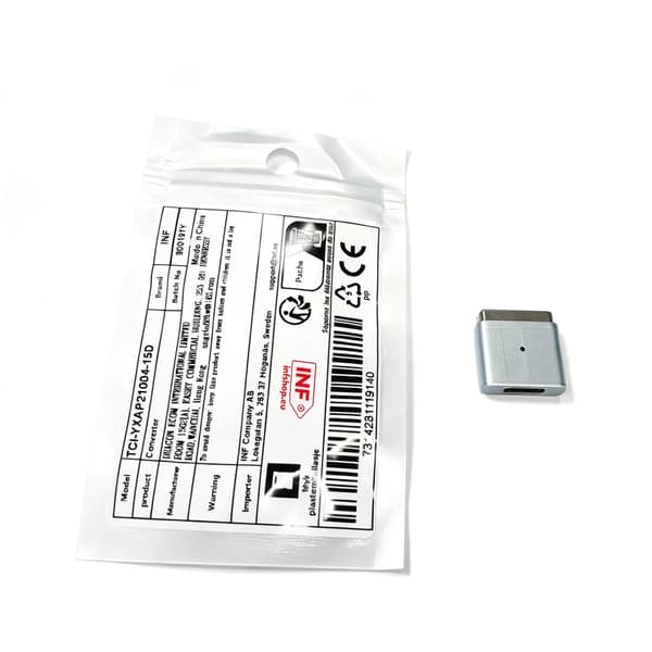 USB-C–MagSafe 2 -adapteri 100W – Lataa MacBookisi helposti, sininen 6 Blue