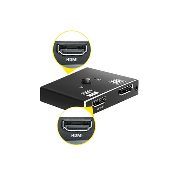 HDMI 2.0 Switch 2 in 1 ut 4K HDMI Splitter 1 in 2 ut 57