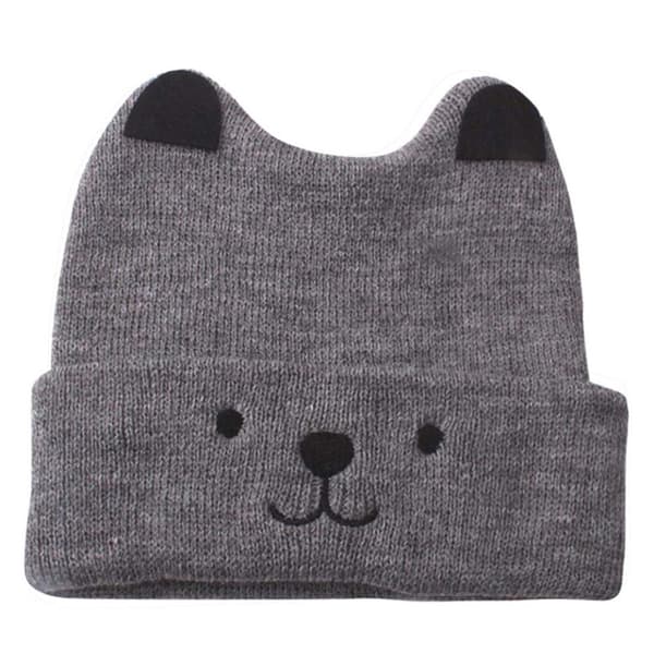 Baby-/børnehat Teddy - Flere farver Grå