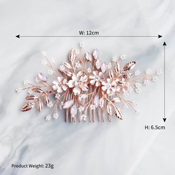Hårnål i roséguld 23