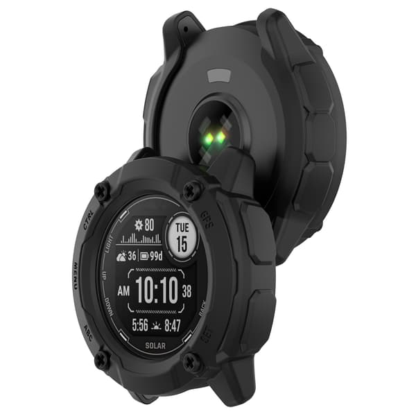 Pansar skyddsfodral för Garmin Instinct 2X Svart 7 Black