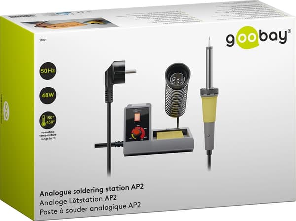 Analog loddestation AP2, 48 W 48 560