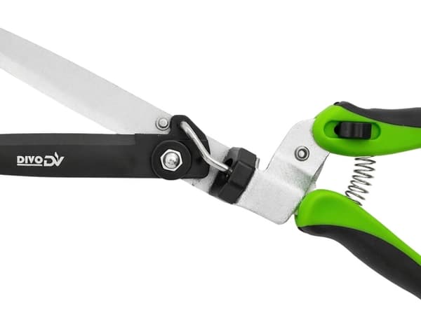 Grässax/häcksax 180° roterande blad härdat stål 34,5 cm grön 370