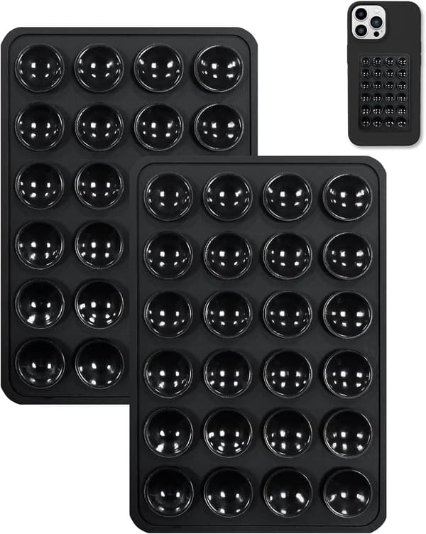 Mobiiliteline / pidike imukupeilla, musta 18 Black