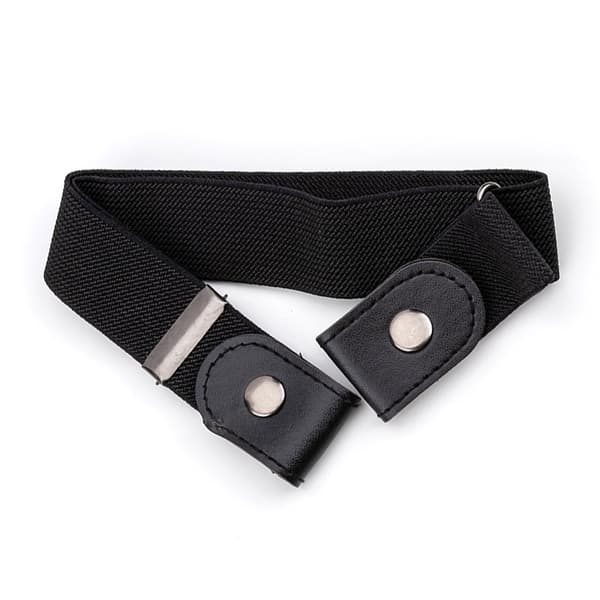 Elastiskt bälte utan spänne (one size) Svart Svart 2-pack Svart 2-pack Black