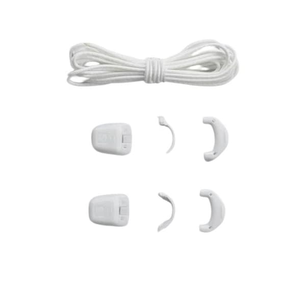 Salomon Quicklace skolisser Hvit M Hvit M White
