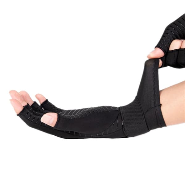 Kompressionshandsker Sort S/M Sort S/M Black