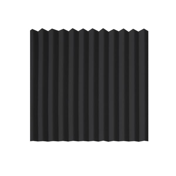 Lydabsorberende skumpaneler sort 24-pak M sort M Black
