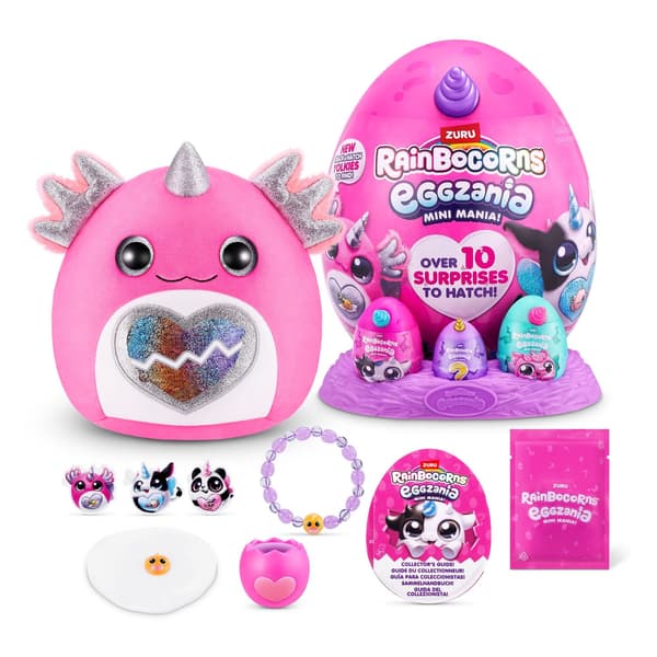 Rainbocorns Eggzania Mini Mania monivärinen