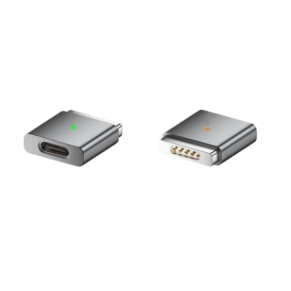 USB-C–MagSafe 2 -adapteri 100W – Lataa MacBookisi helposti, harmaa 5 Grey