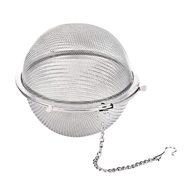 Tesold / Teholder i rustfrit stål - Si til te silver Silver