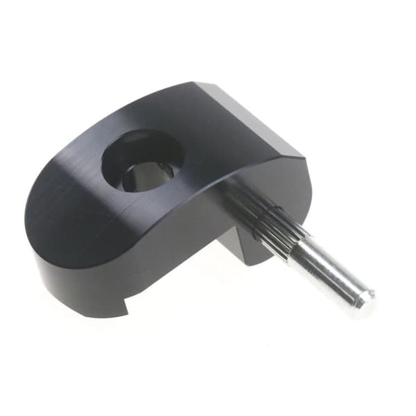 Robust sammenleggbar spenne for Xiaomi M365/Pro Svart 51 Black