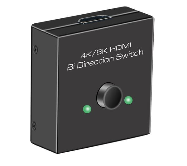 HDMI 8K Tovejs Switch - 2 ind 1 ud 78