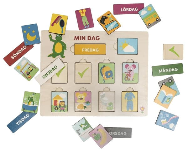 Bolibompa Min Dag Aktivitetskalender SE