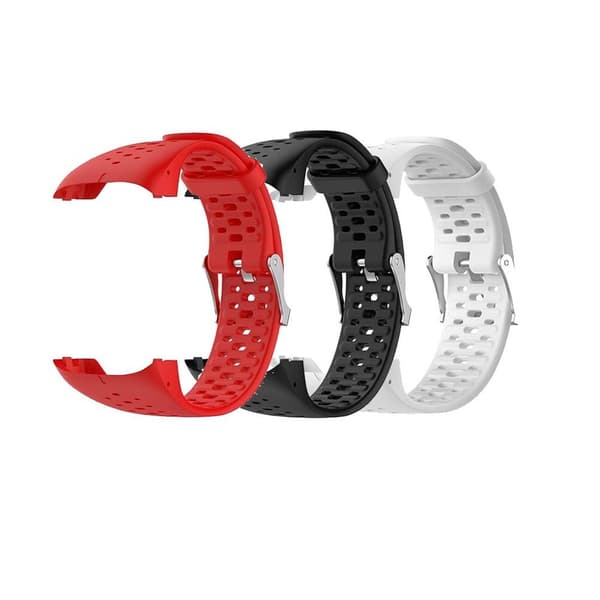 Polar M400 / M430 armbånd silikon Hvit 25 White
