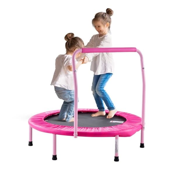 Trampolin - DUOKU - 36 tum - Vikbar - Med handtag - För barn