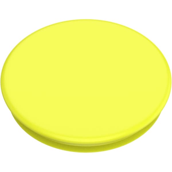 POPSOCKETS Neon Jolt Yellow Avtakbart grep med stativfunksjon Gul