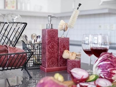 Tvålpump Kub Orient Cult Design Red
