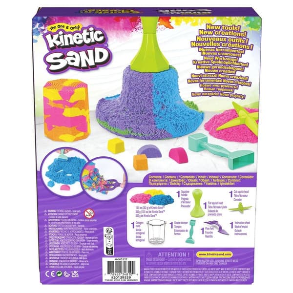 Kinetic Sand Squish n Create monivärinen