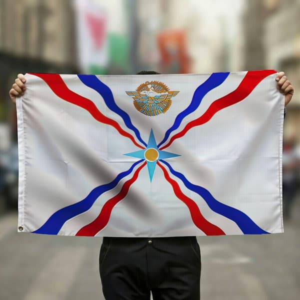 Assyrian lippu - 150 x 90 cm 85