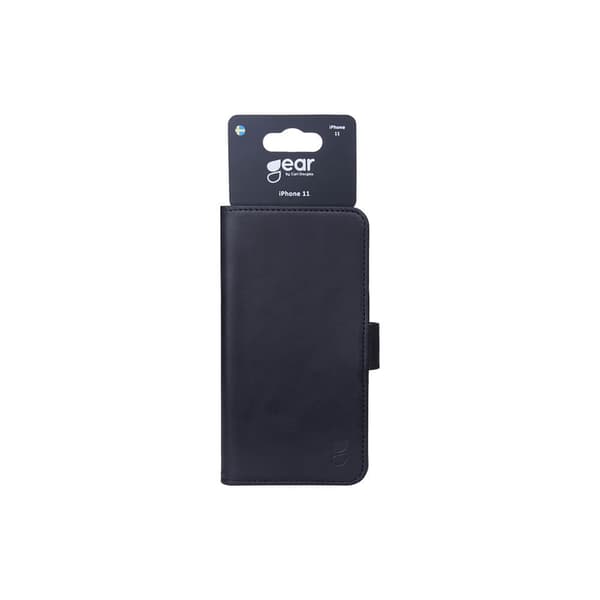 Mobildeksel Svart - iPhone 11 Polyuretan (PU) Svart