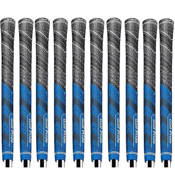 10 st Golf Pride MCC PLUS 4 Golfgrepp Standardstorlek Blue