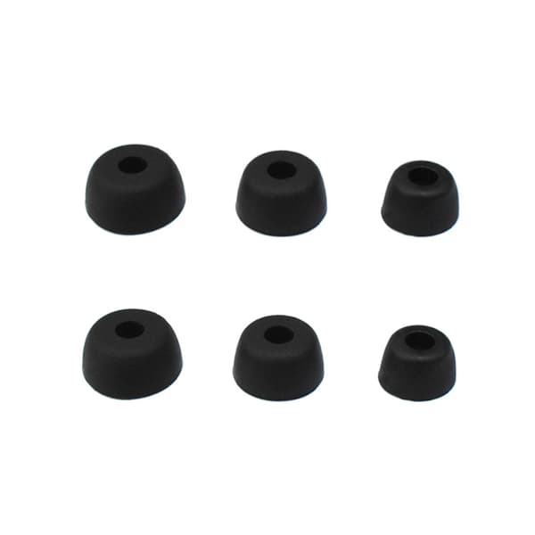 Silikone ørepropper til Jabra Elite 75t/ 65t/ Active/Sport Evolve, S/M/L Sort 3 Black