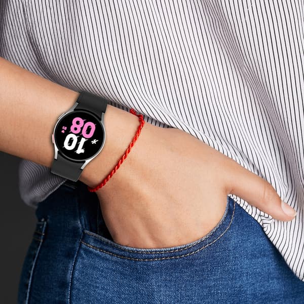 Silikone urrem til Samsung Galaxy Watch Sort S Sort S Black