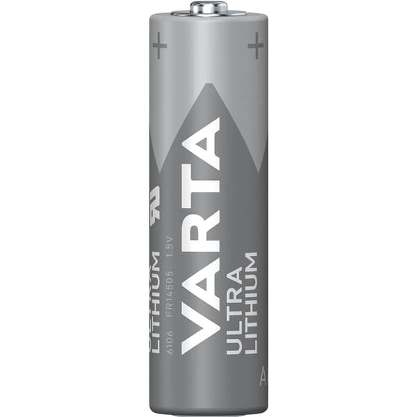 Ultra Lithium AA / LR6 Batteri 4-pakning 14.5 Silver