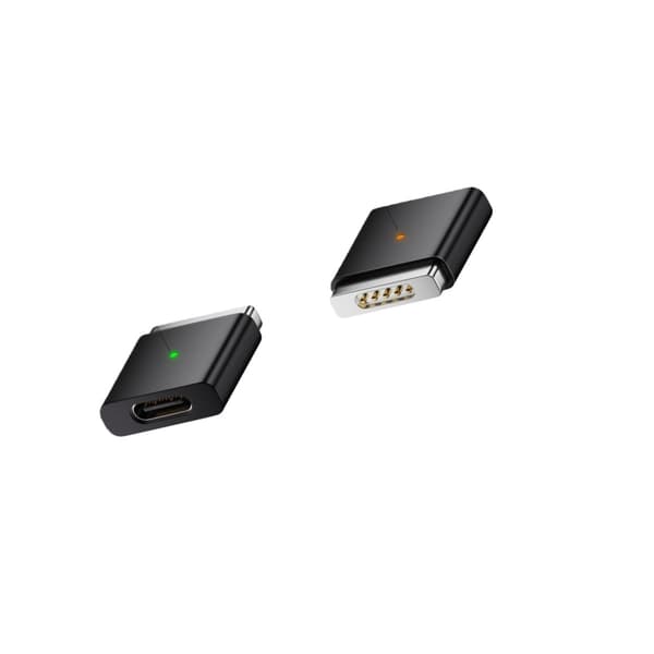 USB-C til MagSafe 2-adapter 100W - Oplad din MacBook nemt Sort 6 Black