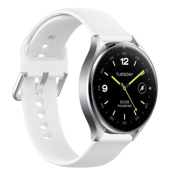 20 mm silikonerem til Garmin/Vivomore Hvid 15 White