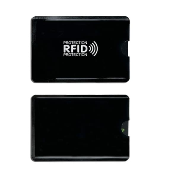 Kortholder med RFID-blokering, 10-pak sort 19 Black