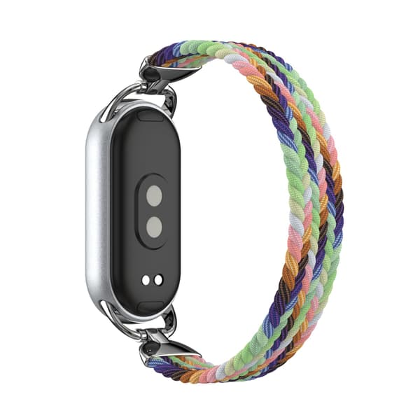 Stilfuld elastisk nylonrem til Xiaomi Mi Band 9 10