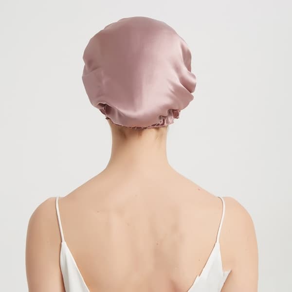 Sovmössa nattmössa i 100% siden Rosa M Rosa M Pink