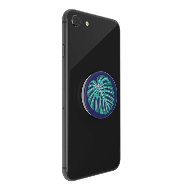 POPSOCKETS Vintage Palm Leaf POPTOP Lös Topp Endast Blå, Grön