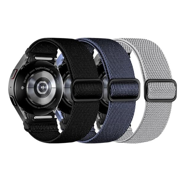 Samsung Galaxy Watch 6 Rem med justerbart spænde Sort 12 Black