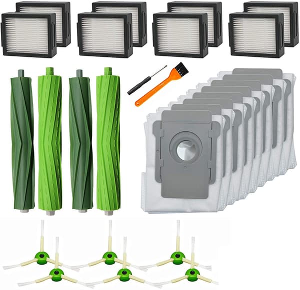 Tillbehör till iRobot i8/i7/i6/i4/i3/j7/E5/E6/E7 26 delar 642