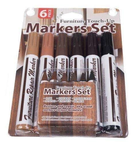 Møbel- og panelreparationspen - 12-pak multicolor multifärg