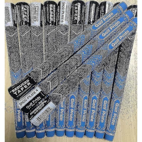 10 st Golf Pride MCC PLUS 4 Golfgrepp Standardstorlek Blue
