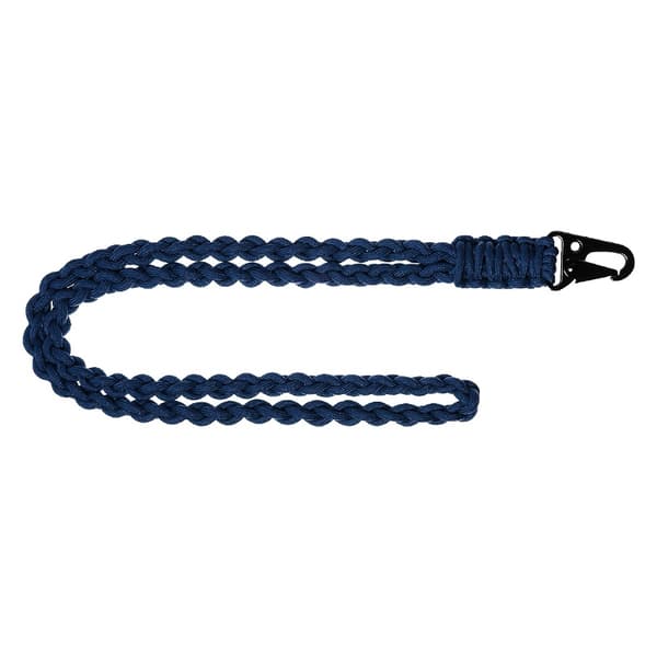 Multifunksjonell Håndvevd Paracord Nøkkelring Blå 47 Blue