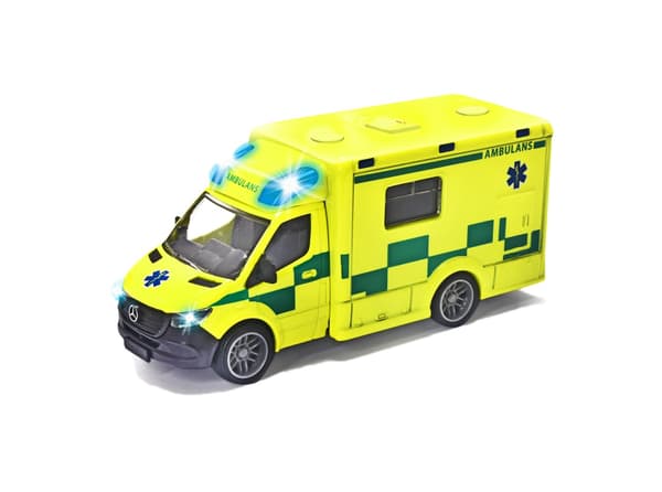 Majorette Ambulanssi (ruotsalainen) Metalli