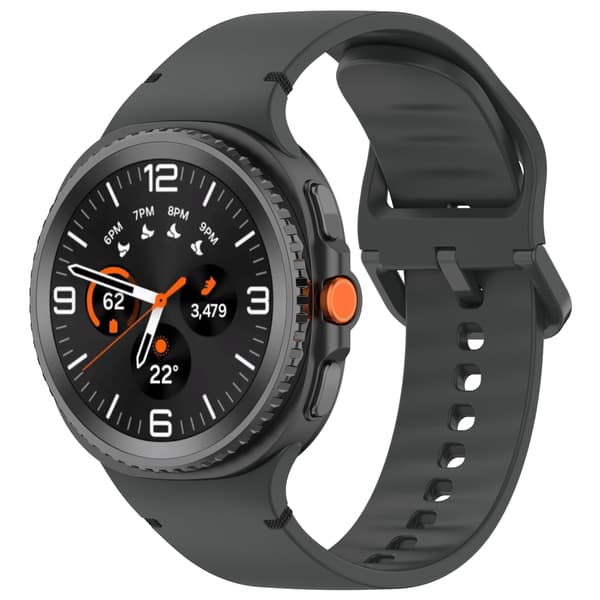 Silikonrem til Samsung Galaxy Watch 8 Grå 18 Grey