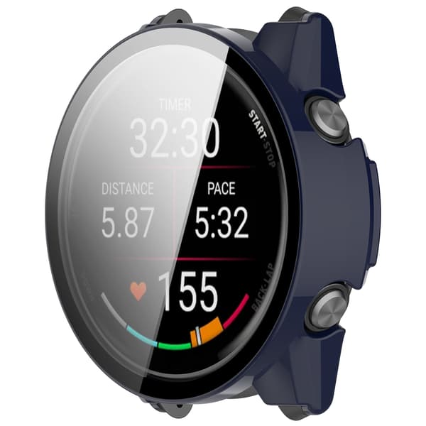 Kompatibel med Garmin Forerunner 570 Deksel - Integrert Skall Blå 42 mm Blå 42 mm Blue