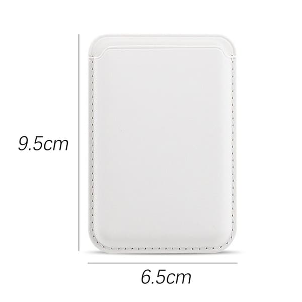 Magnetisk kortholder for iPhone Hvit 42 White