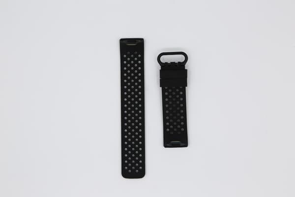 Fitbit Charge 3/4 silikone armbånd Sort (L) 21